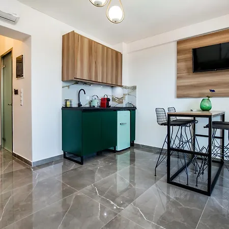 Aigli Skala Maries Deluxe Lägenhet Skála Marión