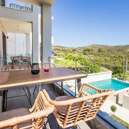 Lägenhet Aigli Skala Maries Deluxe