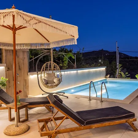 Aigli Skala Maries Deluxe Lägenhet *