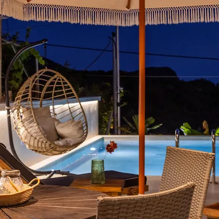 Aigli Skala Maries Deluxe Lägenhet *