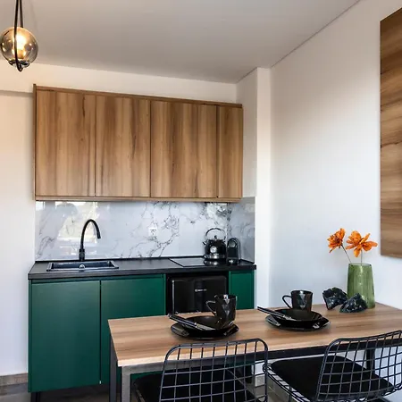 Aigli Skala Maries Deluxe Lägenhet *