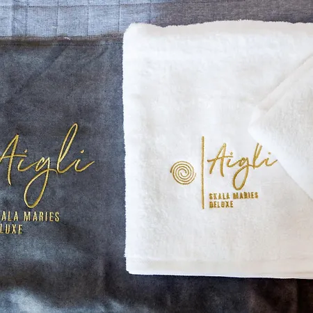 Апартамент Aigli Skala Maries Deluxe *