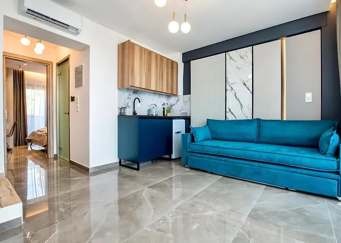 아파트 Aigli Skala Maries Deluxe Skála Marión