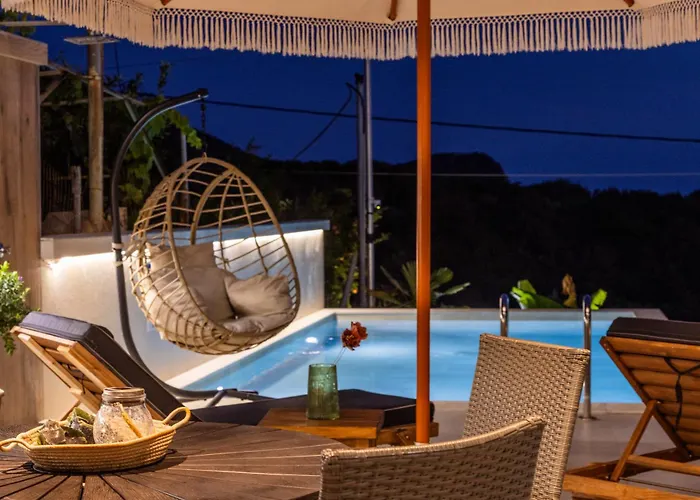 Aigli Skala Maries Deluxe 아파트 *