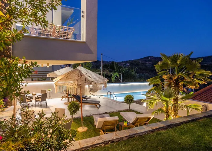 Aigli Skala Maries Deluxe 아파트 Skála Marión