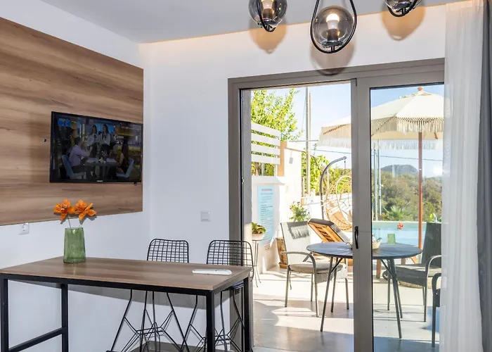 아파트 Aigli Skala Maries Deluxe *