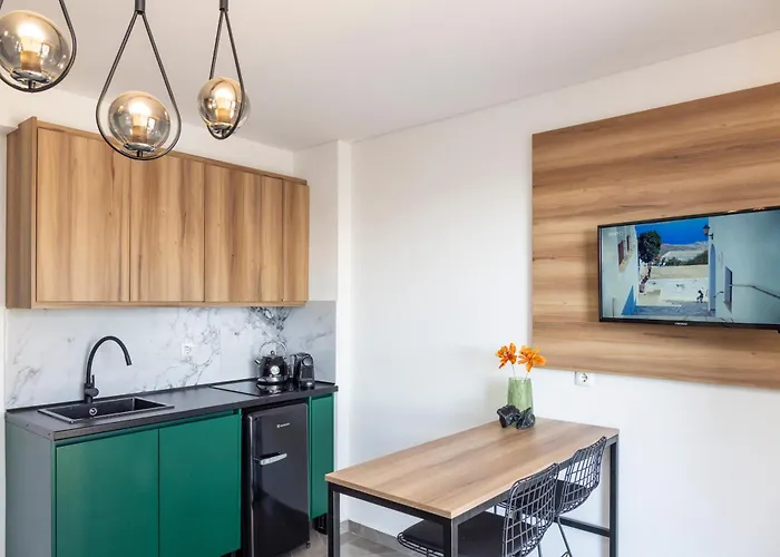 Aigli Skala Maries Deluxe 아파트 *