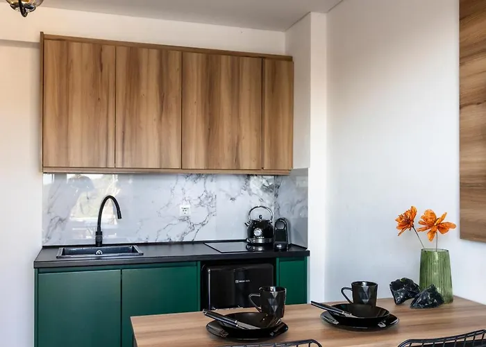 Aigli Skala Maries Deluxe 아파트 *