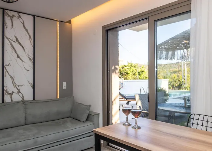 아파트 Aigli Skala Maries Deluxe Skála Marión