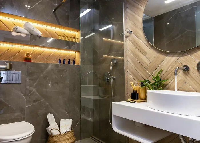 아파트 Aigli Skala Maries Deluxe